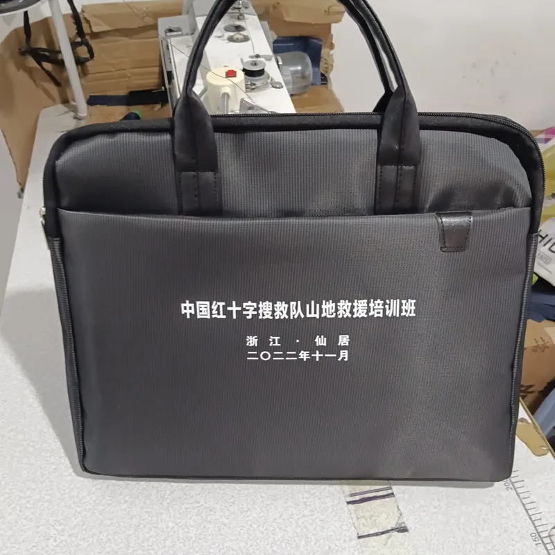 custom briefcase manufacturer black