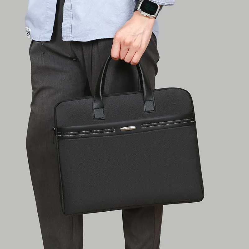 Custom Laptop Briefcase Bags with Logo: A B2B Buying Guide for Corporate Travel and Employee Kits 2 Custom Oxford Briefcase bag Manufacturer custom manufacturing companies