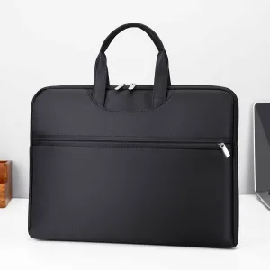 BLACK laptop bag with logo