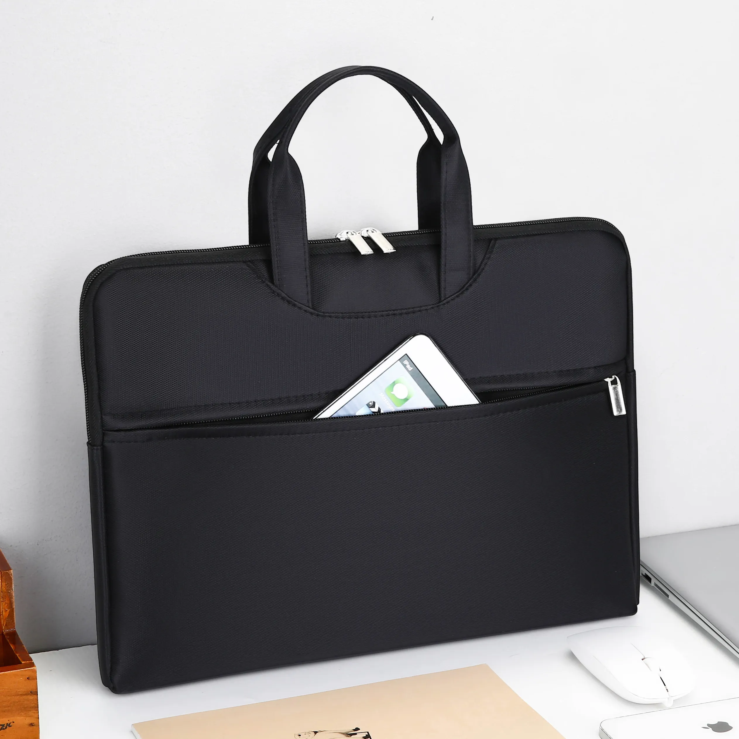 Laptop Briefcase bags model:303 2 Personalized corporate gift bag with custom company logo