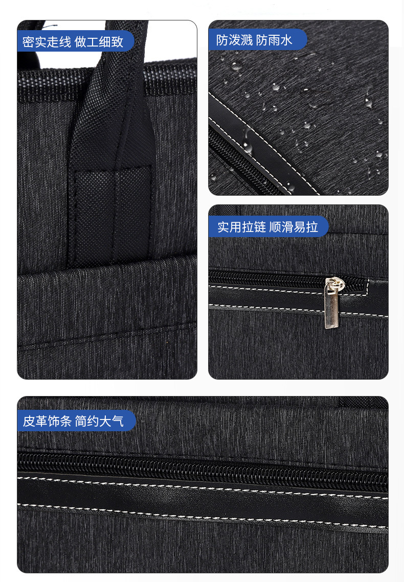 business briefcase model:2860 15 business briefcase model 2860 custom Oxford conference bag