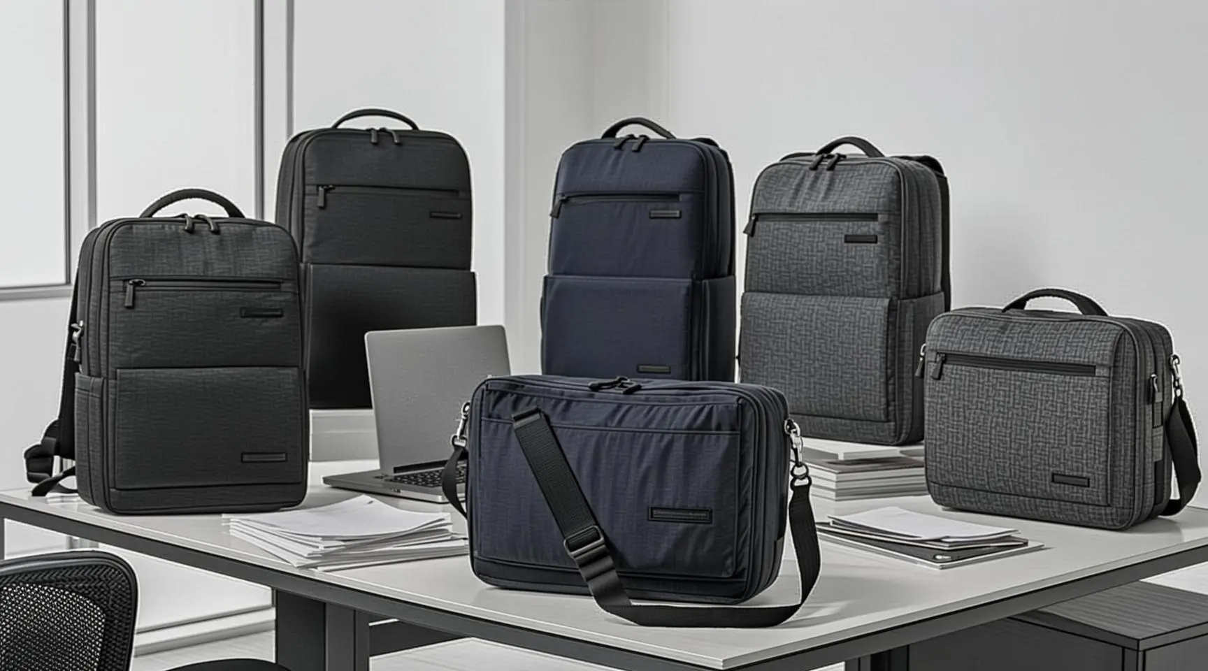 business bag types office editorial