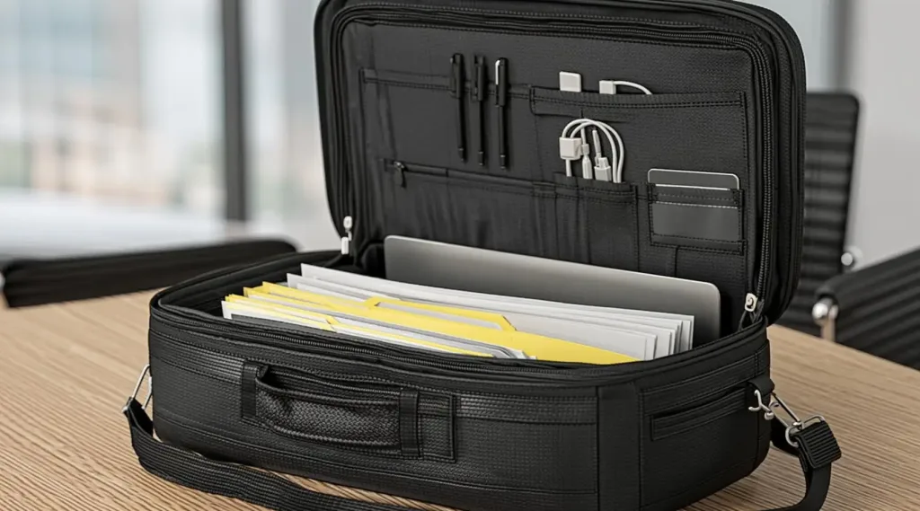 Custom Lawyer Briefcases: How to Design Bags for Law Firms 2 a Custom Lawyer Briefcase should Carry