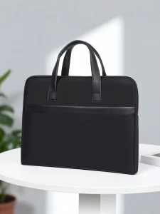 Business Briefcase Model-558 Large Capacity A4 Document Bag for Men