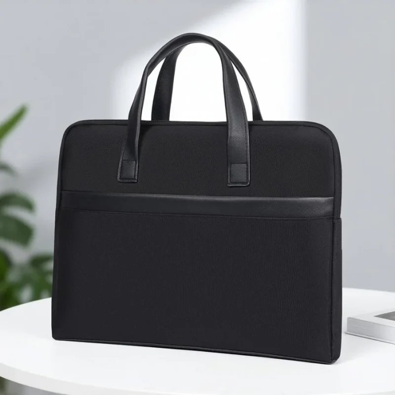 Business Briefcase Model-558 Large Capacity A4 Document Bag for Men