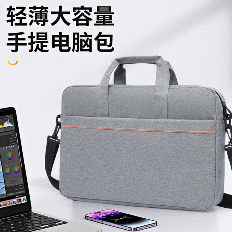 Premium Oxford Fabric Slim Laptop Briefcase Model-0471 Business Commuter Shoulder Bag 12 Premium Oxford Fabric Slim Laptop Briefcase Model-0471 Business Commuter Shoulder Bag - Image 12