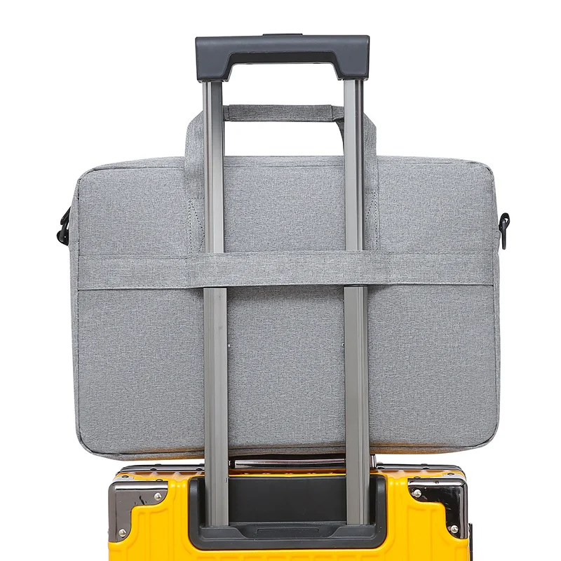 Premium Oxford Fabric Slim Laptop Briefcase Model-0471 Business Commuter Shoulder Bag 4 Premium Oxford Fabric Slim Laptop Briefcase Model-0471 Business Commuter Shoulder Bag - Image 4