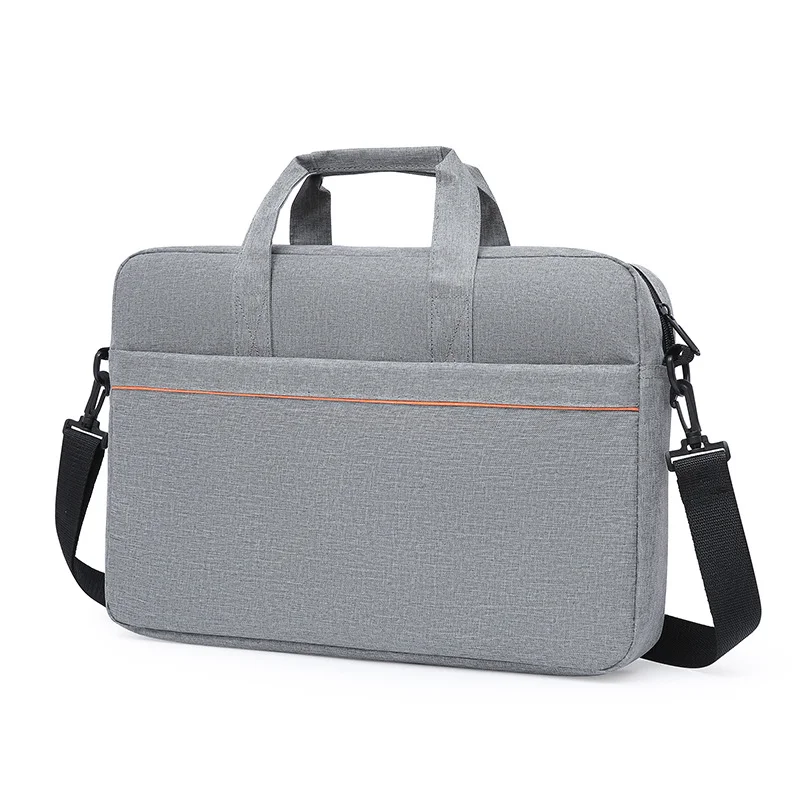 Premium Oxford Fabric Slim Laptop Briefcase Model-0471 Business Commuter Shoulder Bag