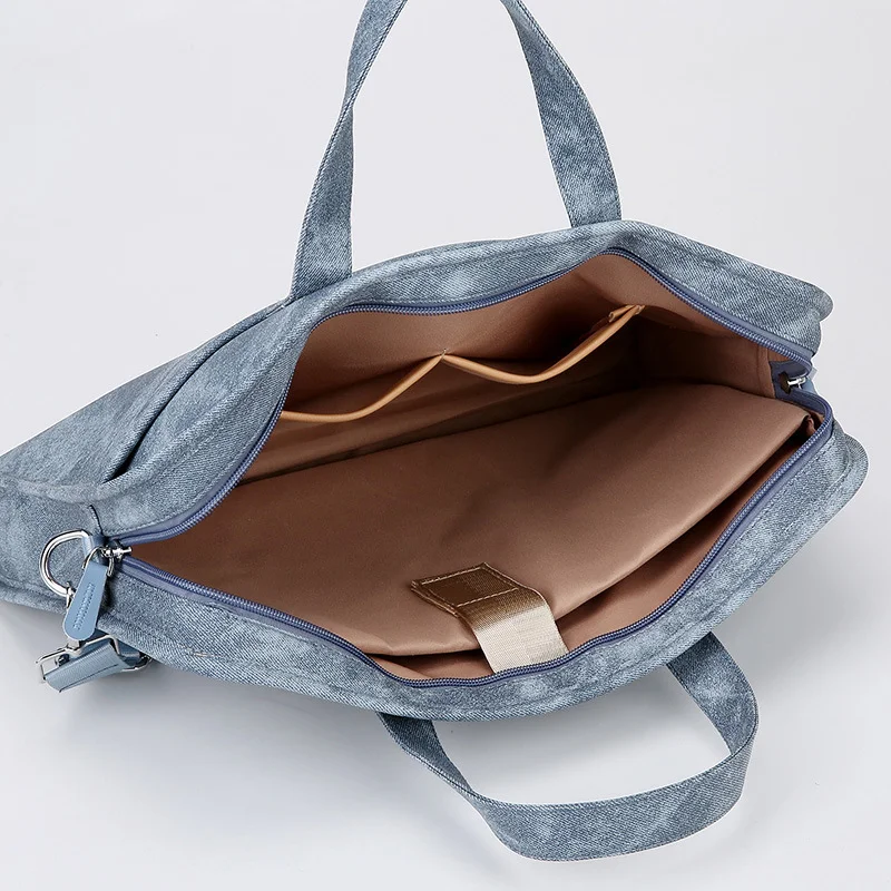 Custom 14 Inch Laptop Messenger Bag - Large Capacity Shoulder Briefcase Model-n03 2 Custom 14 Inch Laptop Messenger Bag - Large Capacity Shoulder Briefcase Model-n03 - Image 2