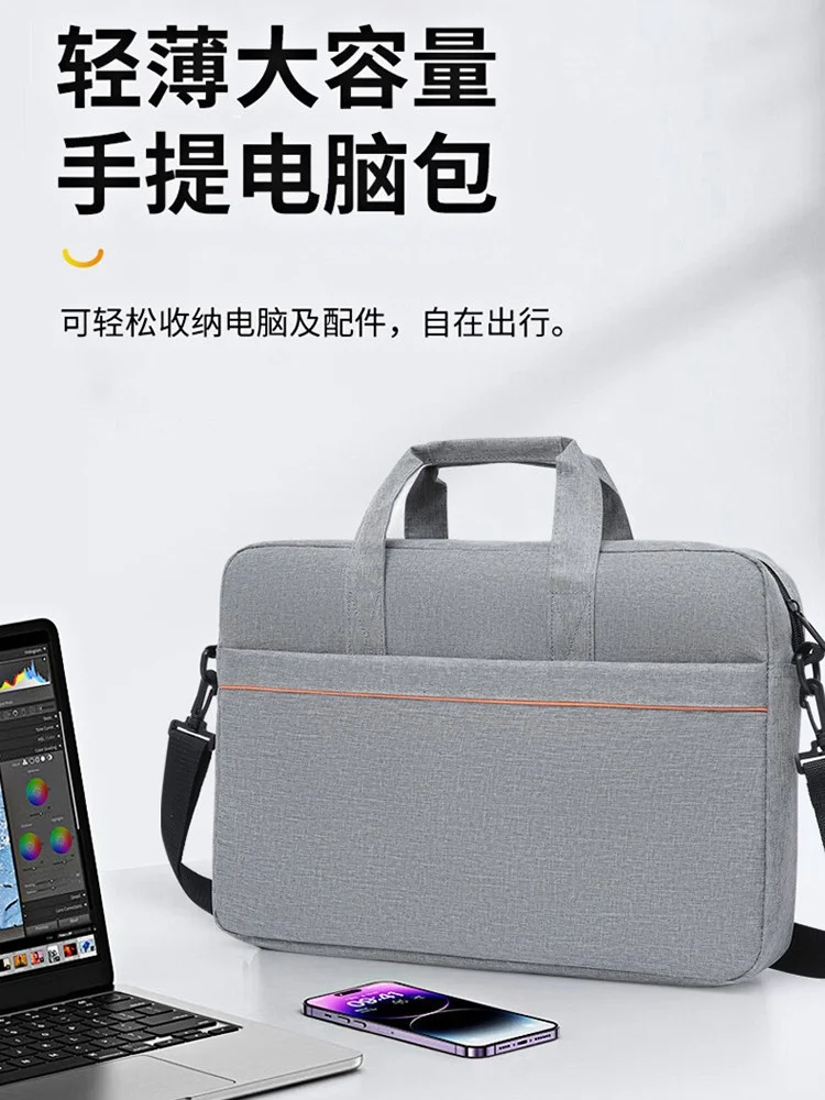 Premium Oxford Fabric Slim Laptop Briefcase Model-0471 Business Commuter Shoulder Bag 9 Premium Oxford Fabric Slim Laptop Briefcase Model-0471 Business Commuter Shoulder Bag - Image 9