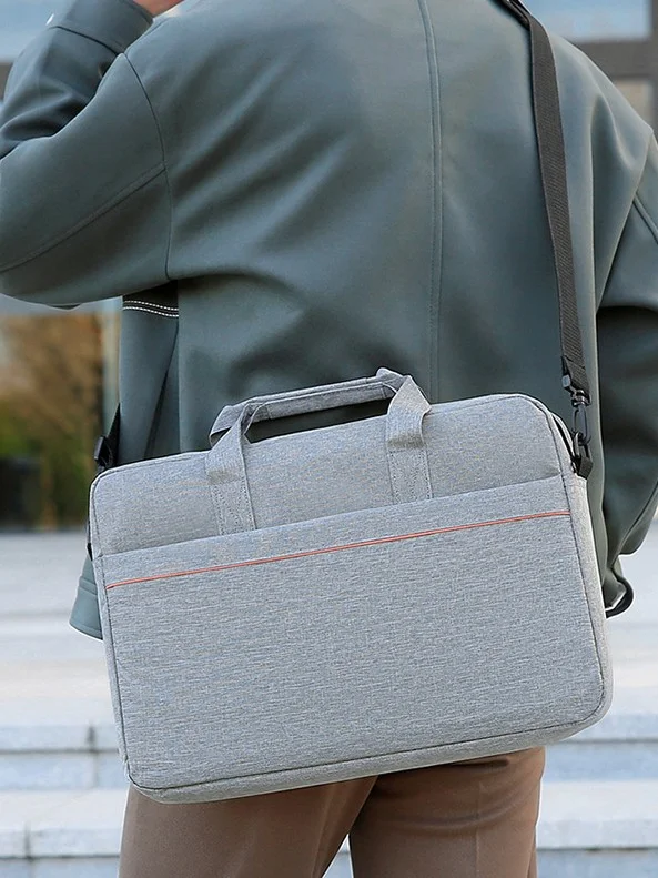 Premium Oxford Fabric Slim Laptop Briefcase Model-0471 Business Commuter Shoulder Bag 5 Premium Oxford Fabric Slim Laptop Briefcase Model-0471 Business Commuter Shoulder Bag - Image 5
