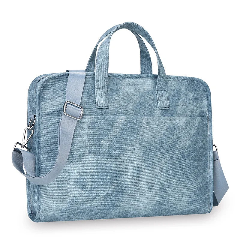 Custom 14 Inch Laptop Messenger Bag - Large Capacity Shoulder Briefcase Model-n03 5 Custom 14 Inch Laptop Messenger Bag - Large Capacity Shoulder Briefcase Model-n03 - Image 5